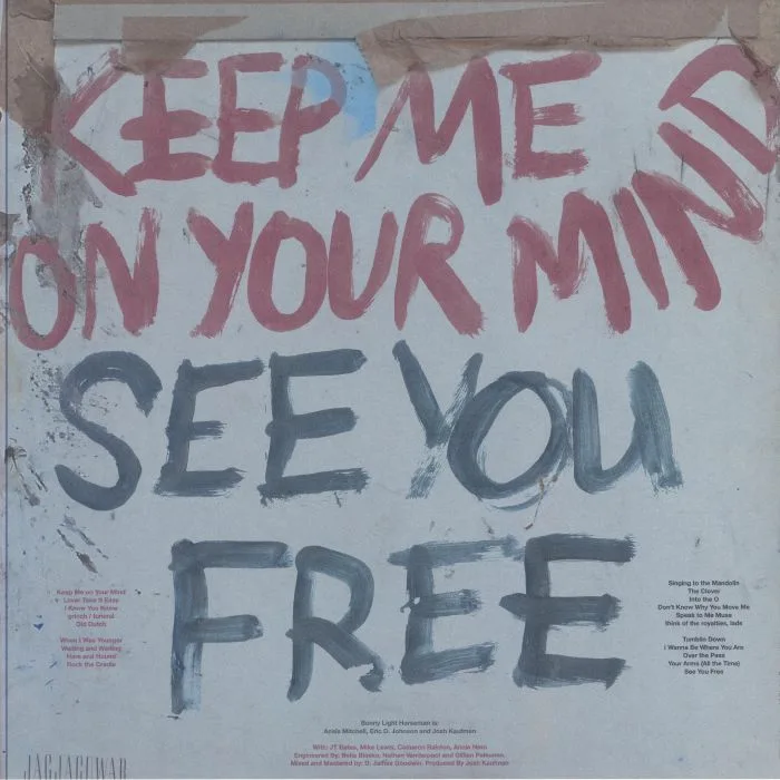 Обратная сторона обложки — BONNY LIGHT HORSEMAN — Keep Me On Your Mind / See You Free