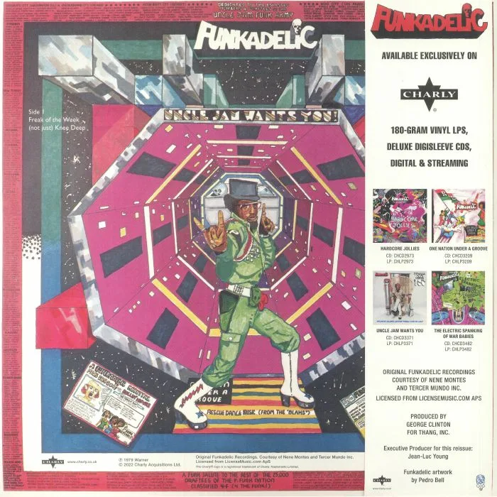 Back cover — FUNKADELIC — Uncle Jam Wants You (remastered)