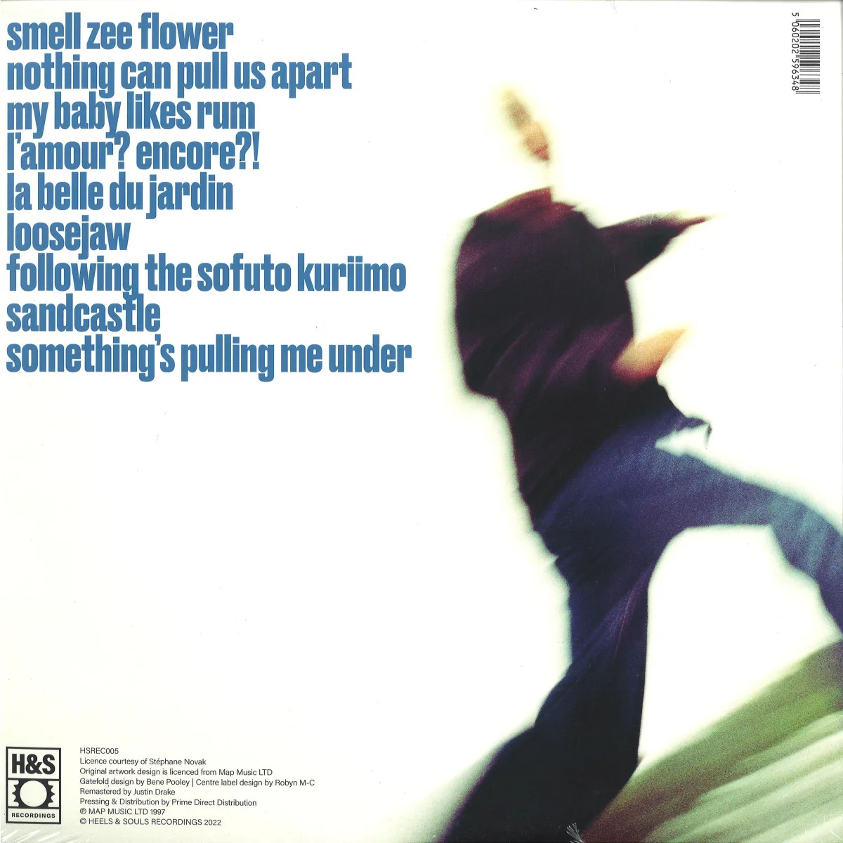 Back cover — Pilgrims Of The Mind — What's Your Shrine? LP 2x12"
