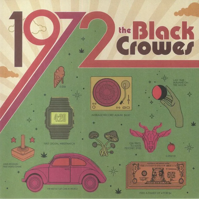 The BLACK CROWES — 1972