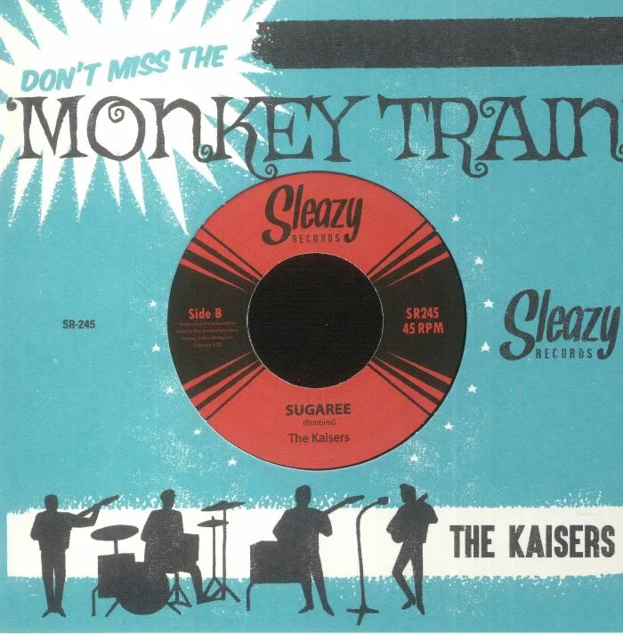 Обратная сторона обложки — The KAISERS — Monkey Train