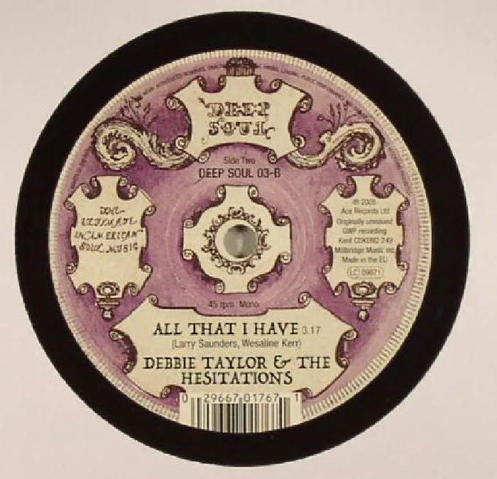Back cover — Eddie PARKER / DEBBIE TAYLOR / THE HESITATIONS — But If You Must Go
