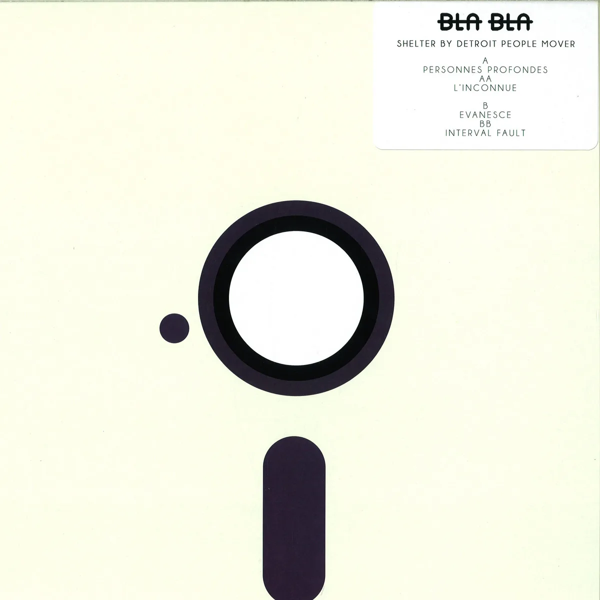 Back cover — Detroit People Move — Shelter Ep