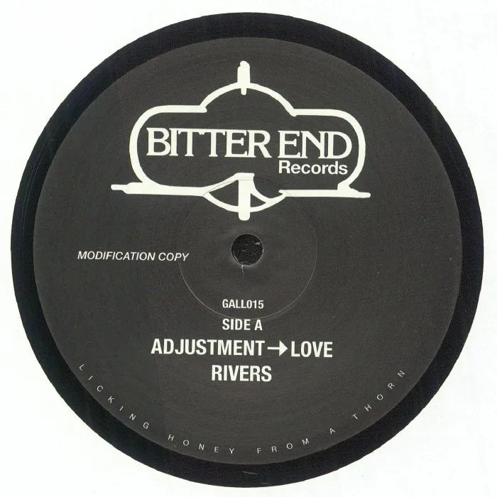 Лицевая сторона обложки — BITTER END — Adjustment To Love