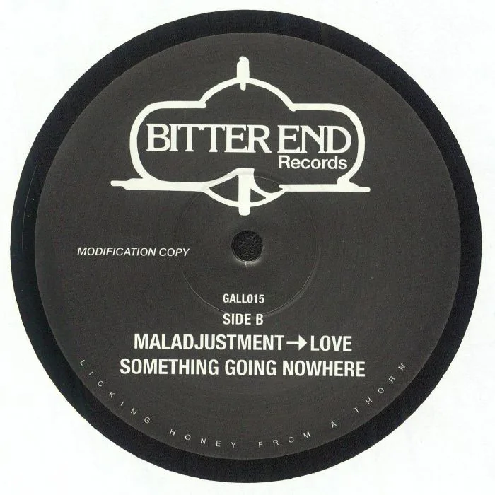 Обратная сторона обложки — BITTER END — Adjustment To Love