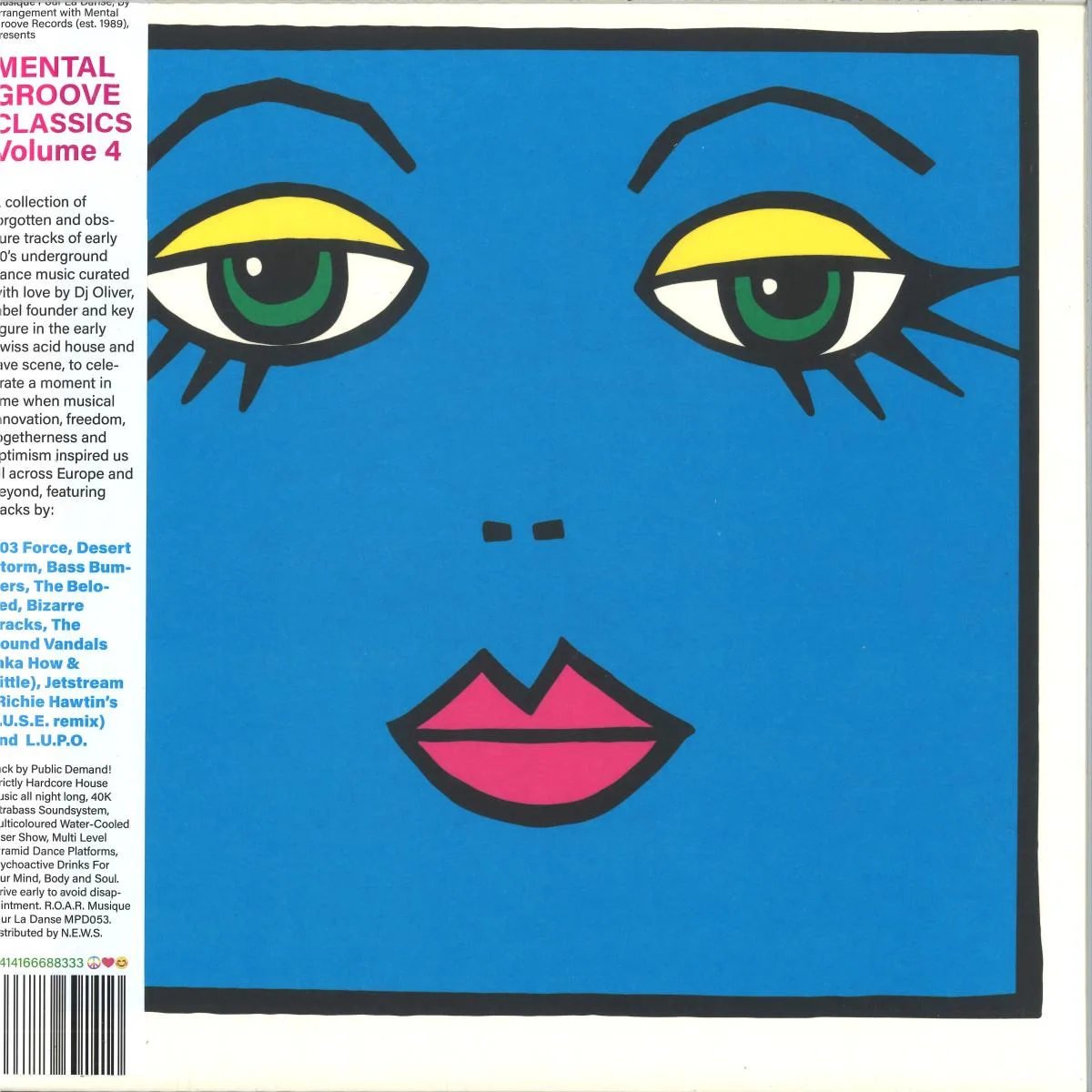 Various — MENTAL GROOVE CLASSICS VOL. 4 LP 2x12"