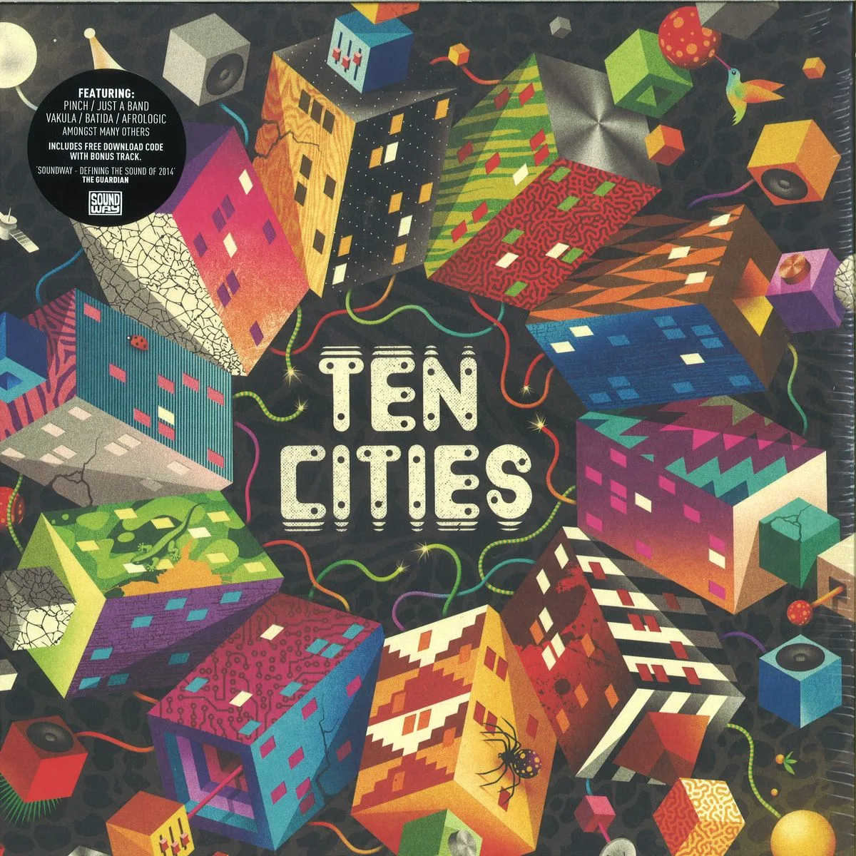 Front cover — Various — Ten Cities
