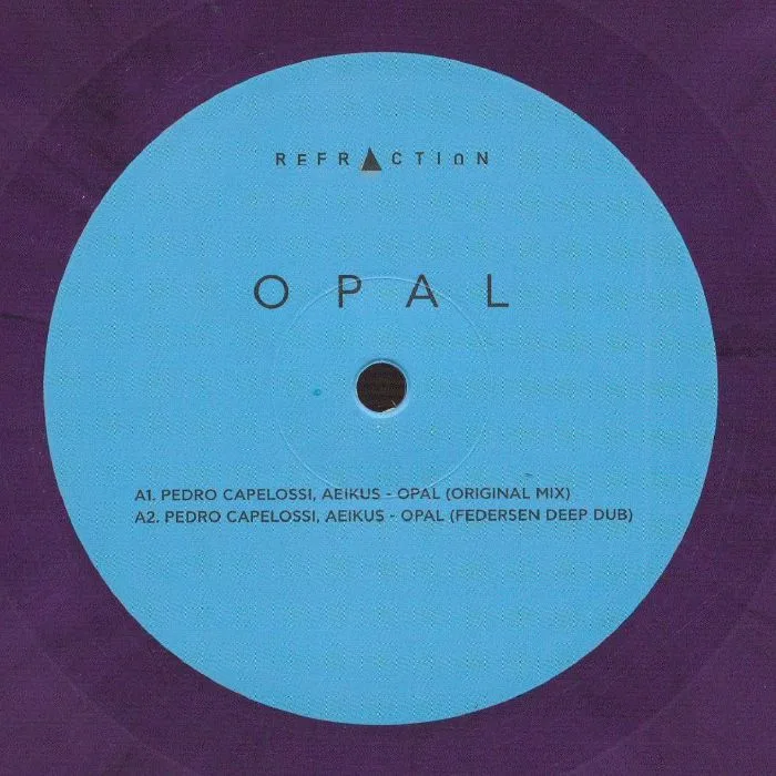 Front cover — Pedro CAPELOSSI / AEIKUS / FEDERSEN / TM SHUFFLE / DUBTOMMY — Opal
