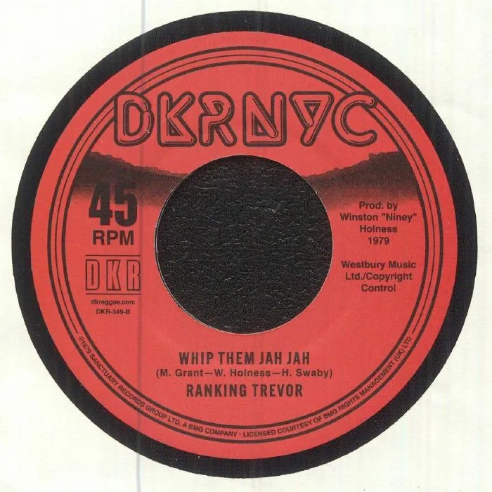 Обратная сторона обложки — Johnny CLARKE / RANKING TREVOR — Warrior