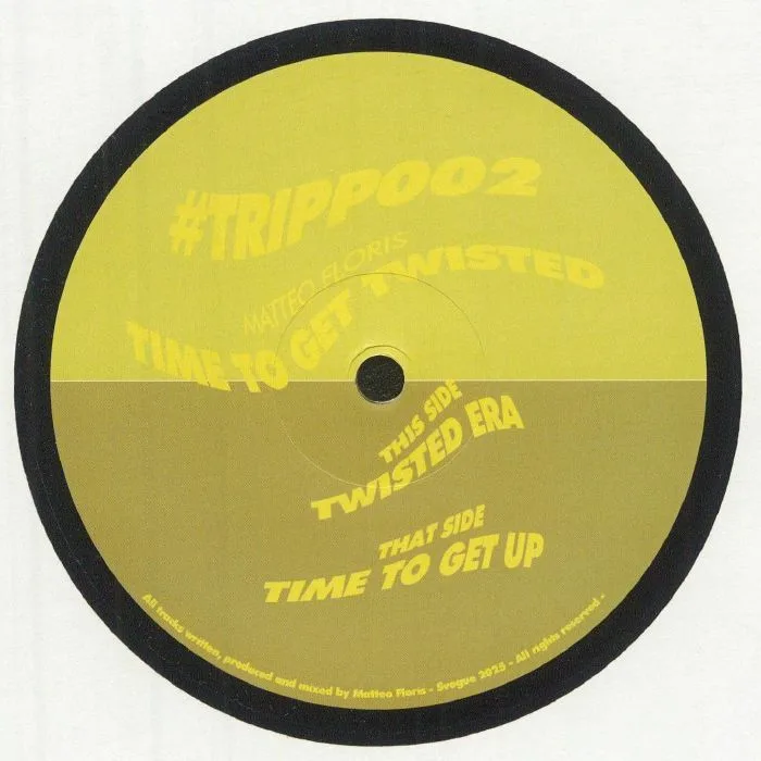 Лицевая сторона обложки — Matteo FLORIS — Time To Get Twisted