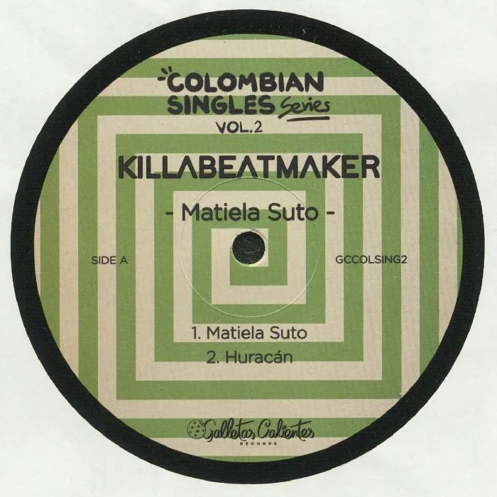 Front cover — KILLABEATMAKER — Matiela Suto: Colombian Singles Series Vol 2