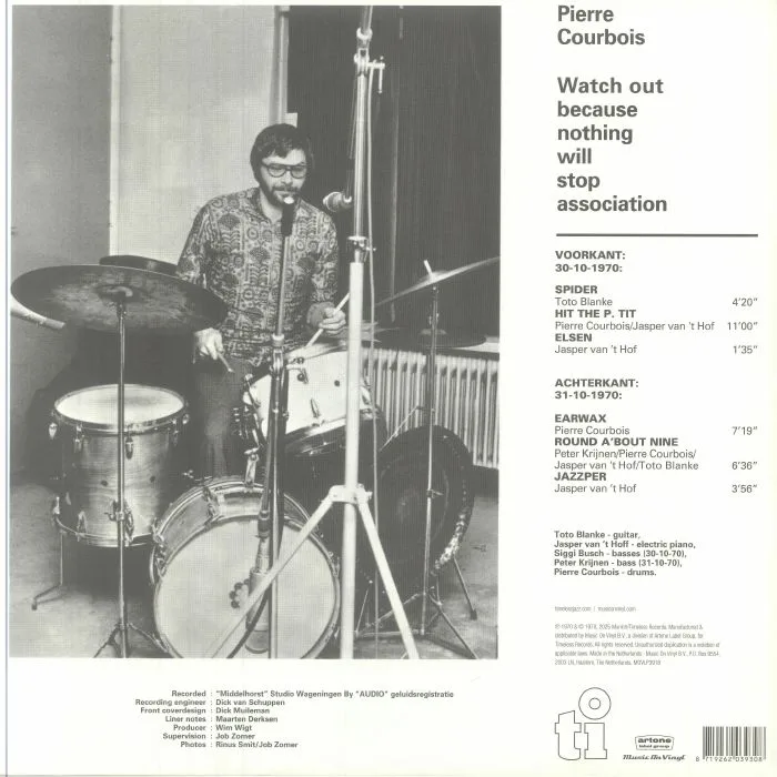 Back cover — ASSOCIATION PC — Earwax (reissue)