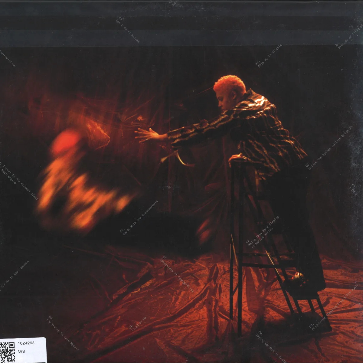 Back cover — Loraine James — Gentle Confrontation LP 2x12"