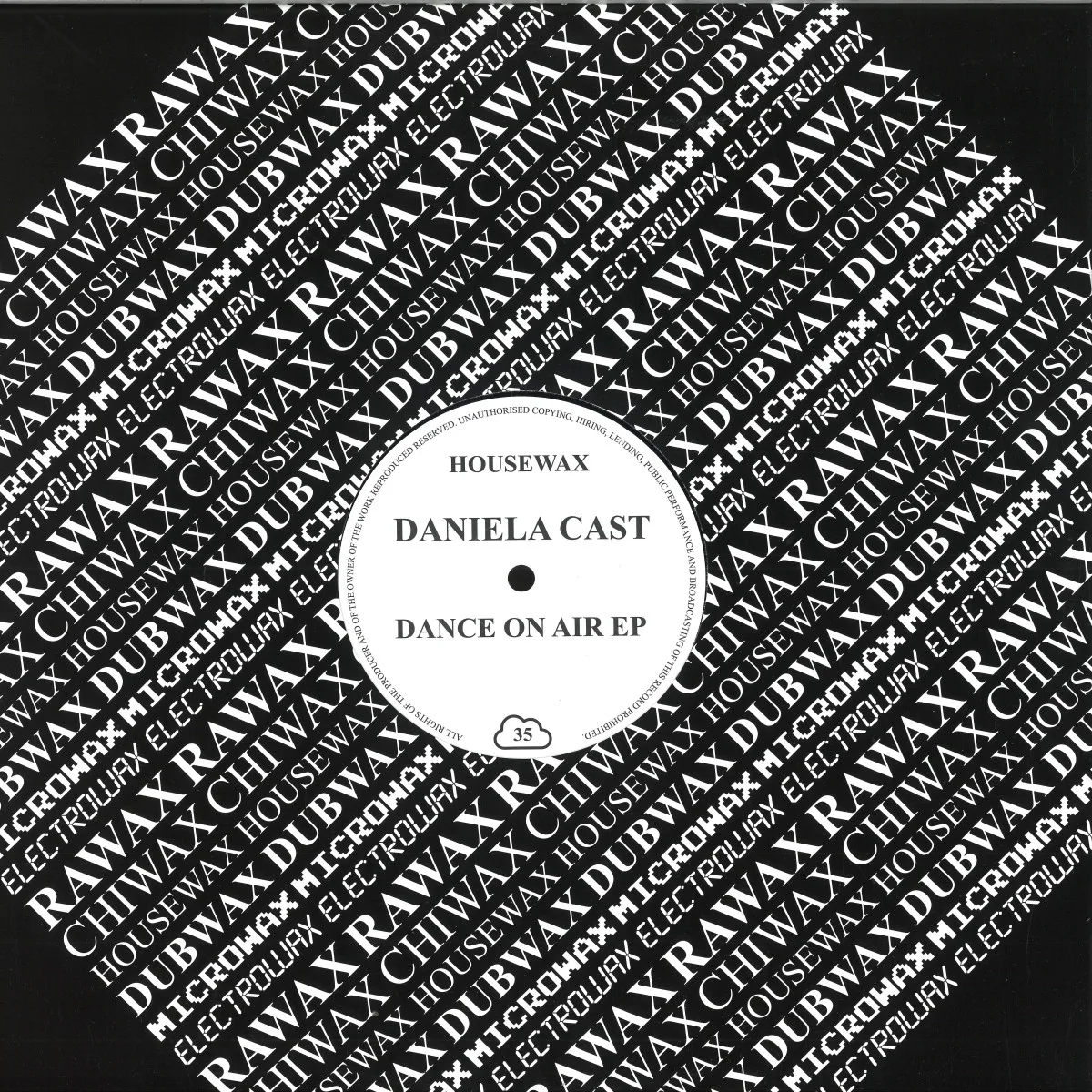 Front cover — Daniela Cast — Dance On Air EP