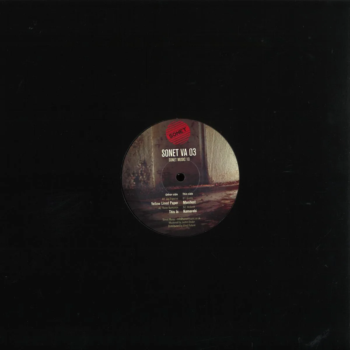 Back cover — Jay Tripwire, Rares Romanov, Suolo, Vedanā — Sonet VA 03