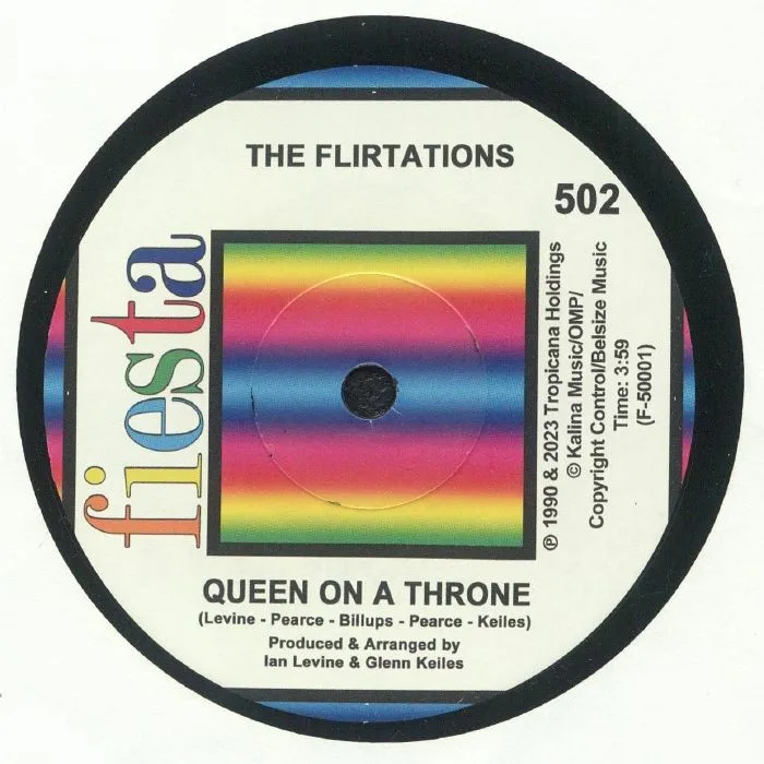 Обратная сторона обложки — The FLIRTATIONS — Moving At The Go Go