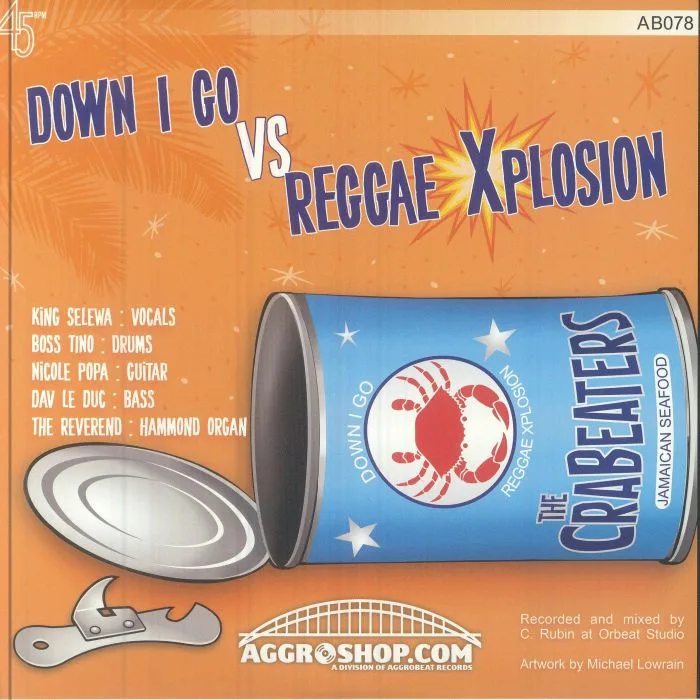 Back cover — The CRABEATERS — Down I Go
