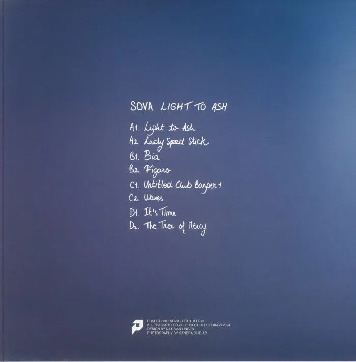 Back cover — SOVA — Light To Ash