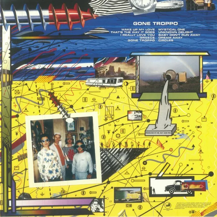 Back cover — George HARRISON — Gone Troppo (remastered)