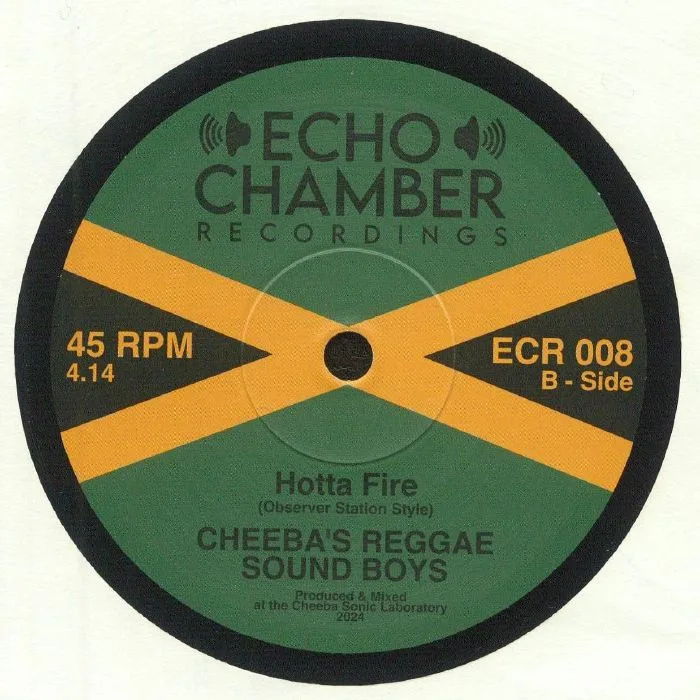 Обратная сторона обложки — CHEEBA'S REGGAE SOUND BOYS — Scratch You Waaa!