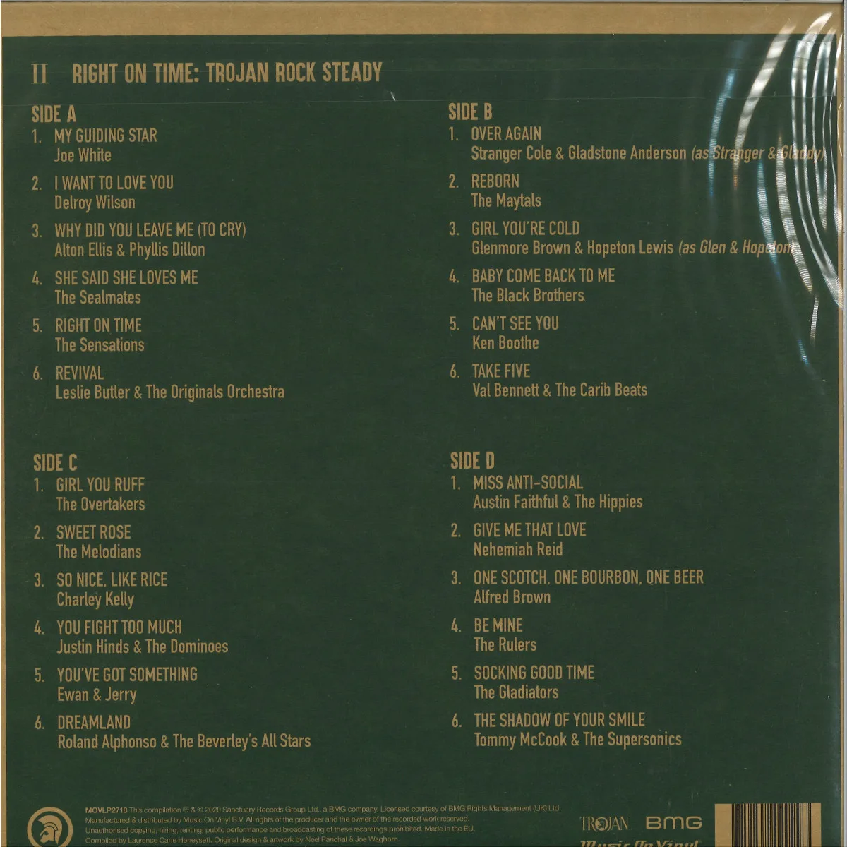 Back cover — Tropical Flash — Get Up (DJ Spinna)