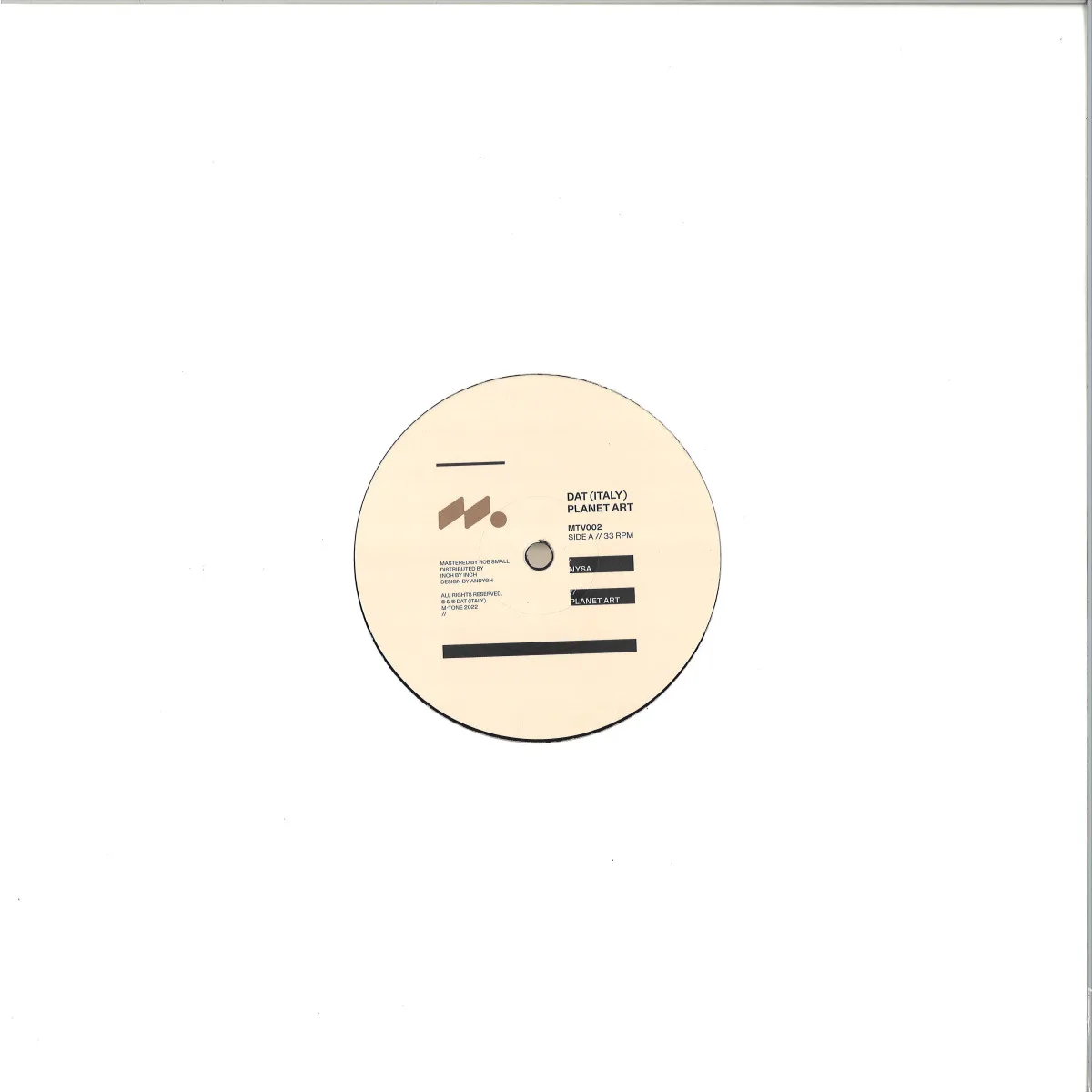 Обратная сторона обложки — Dat — Planet Art EP