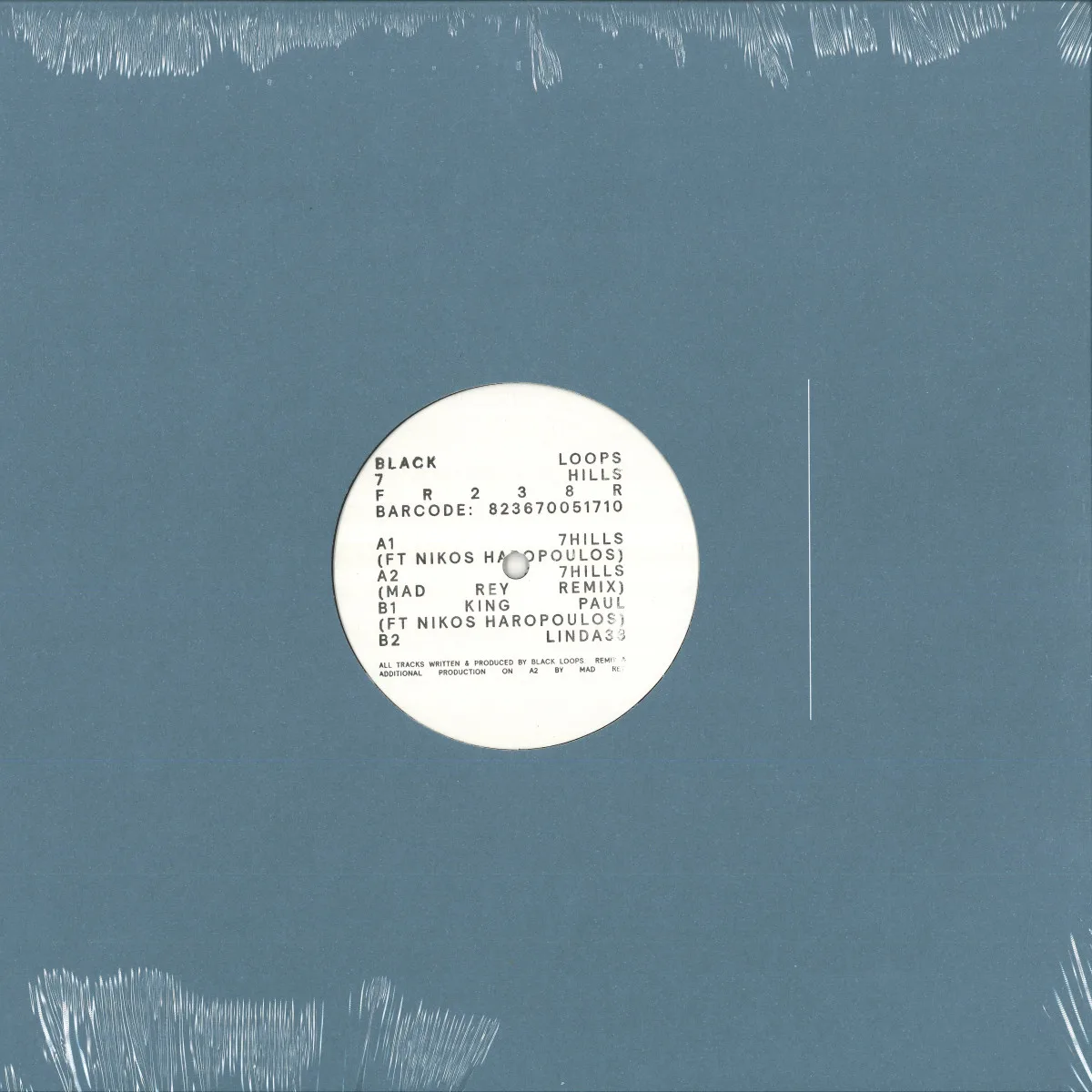 Front cover — Black Loops — 7Hills EP