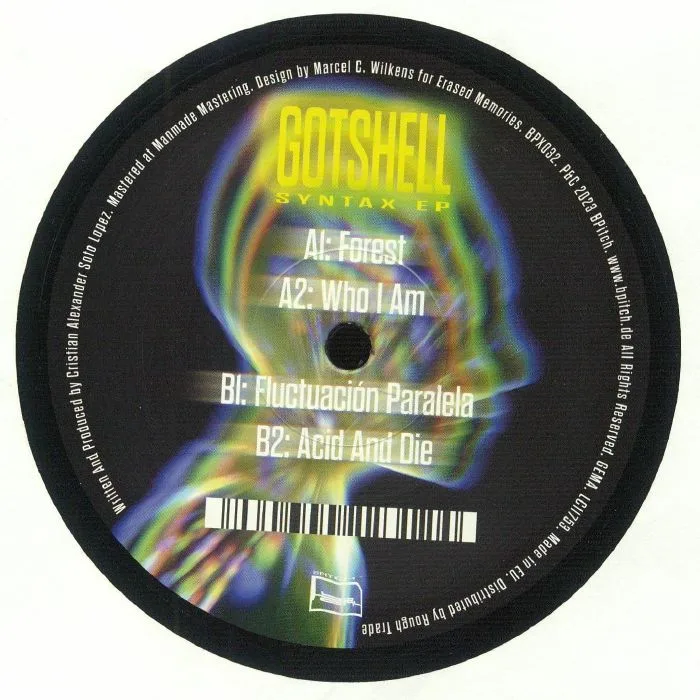 Back cover — GOTSHELL — Syntax EP