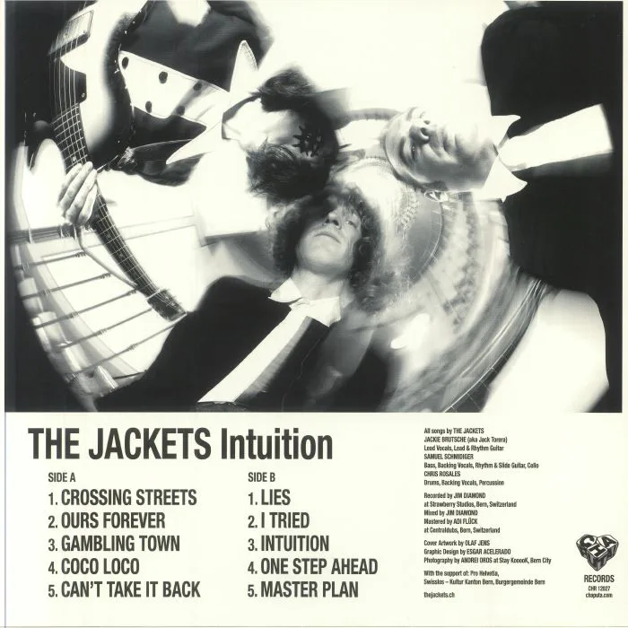 Back cover — The JACKETS — Intuition
