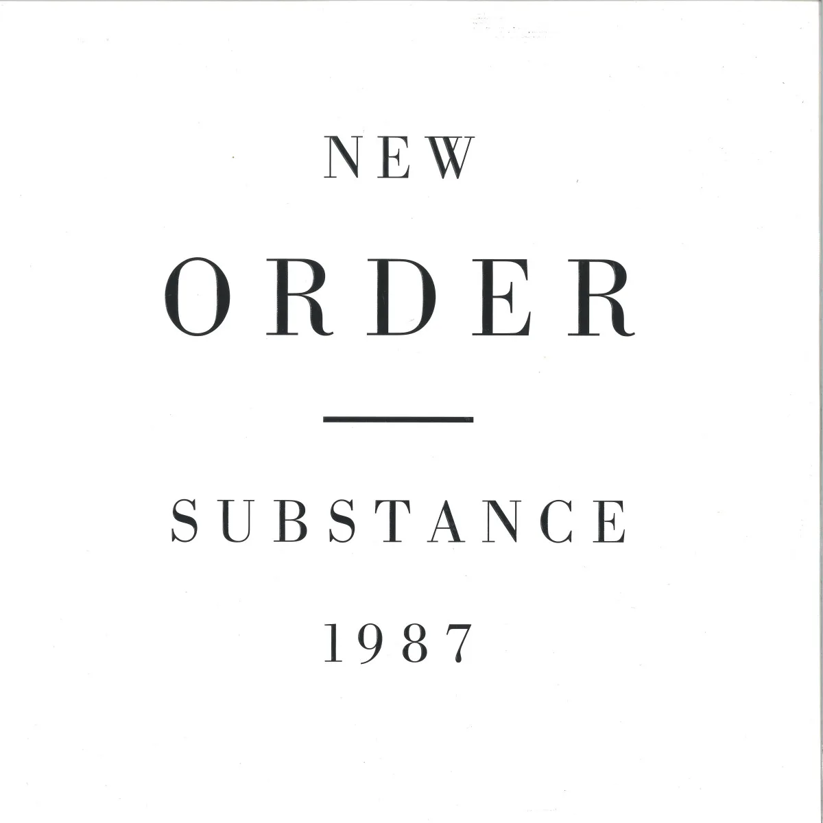 New Order — Substance ‘87 LP 2x12"