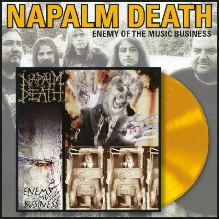 Front cover — NAPALM DEATH — Enemy Of The Music Business (reissue)