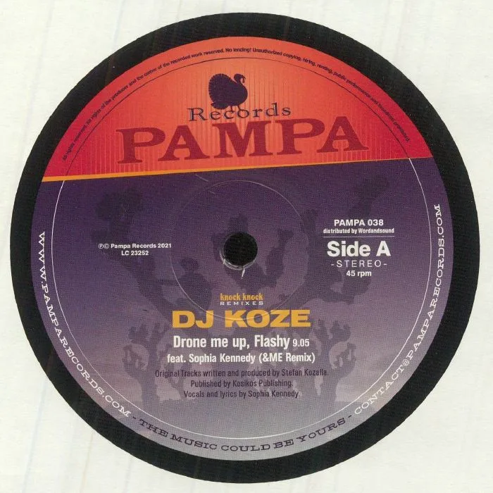 Лицевая сторона обложки — DJ KOZE — Knock Knock Remixes
