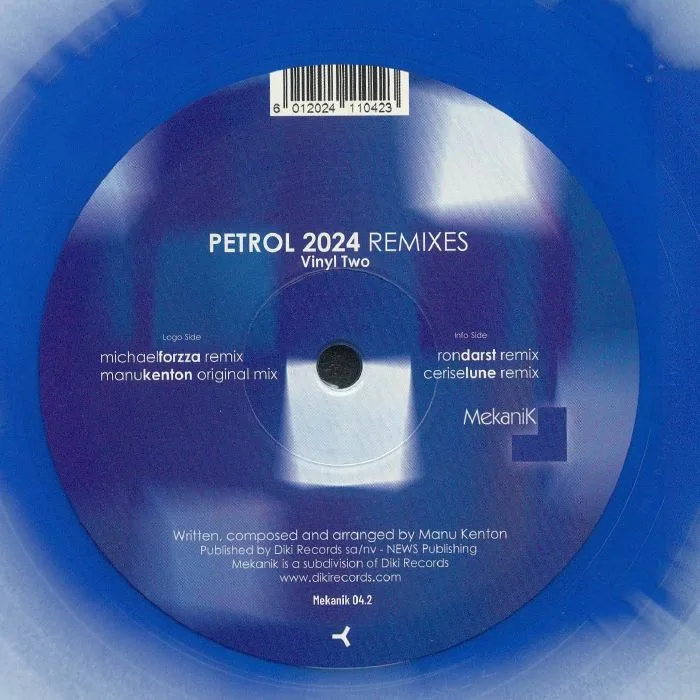 Front cover — Manu KENTON — Petrol 2024: Part 2 (remixes)