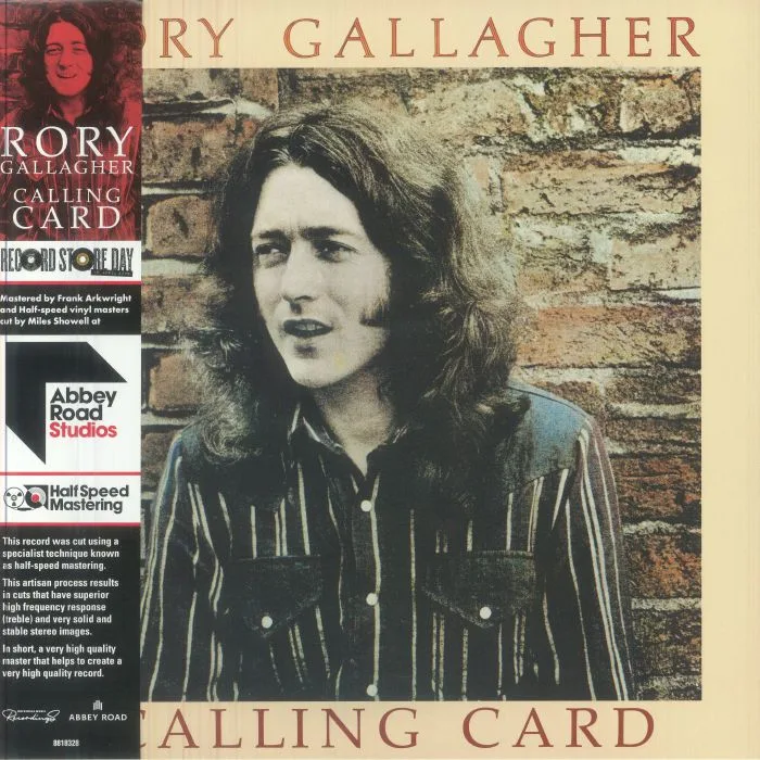 Rory GALLAGHER — Calling Card (50th Anniversary Edition) (half speed remastered) (Record Store Day RSD 2026)