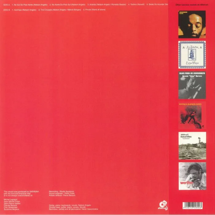 Обратная сторона обложки — Nana VASCONCELOS / NELSON ANGELO / NOVELLI — Nana Nelson Angelo Novelli (reissue)