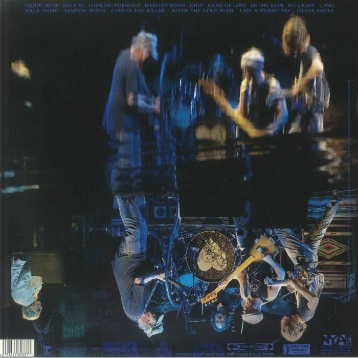 Back cover — Neil YOUNG / THE CHROME HEARTS — As Time Explodes (B-STOCK)