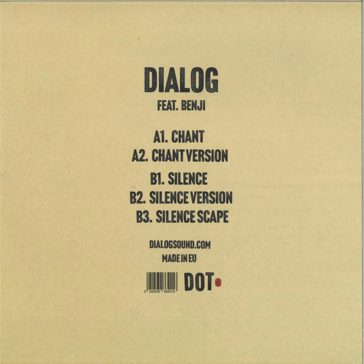 Обратная сторона обложки — Dialog — DOT 4
