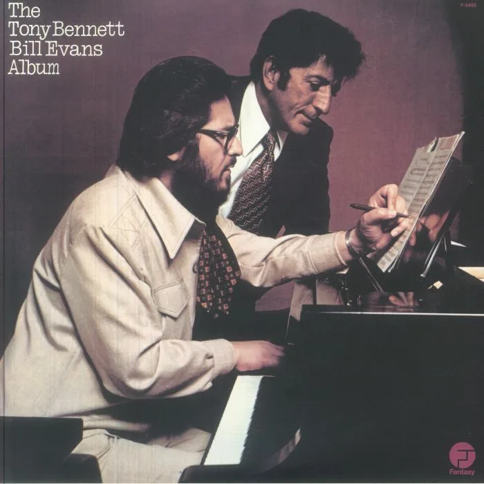 Лицевая сторона обложки — Tony BENNETT / BILL EVANS — The Tony Bennett & Bill Evans Album (Fantasy 45 Series)