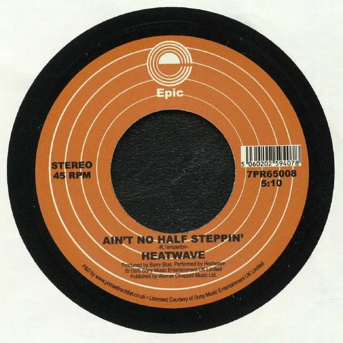 Обратная сторона обложки — HEATWAVE — The Star Of A Story