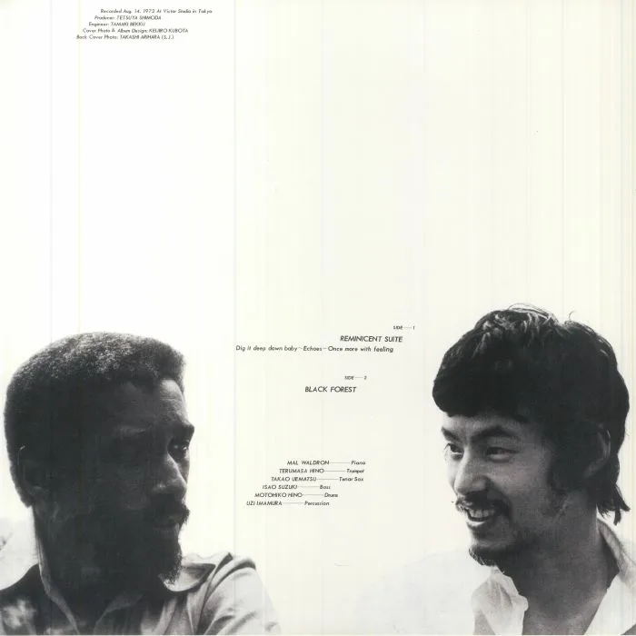 Back cover — Mal WALDRON — Reminicent Suite