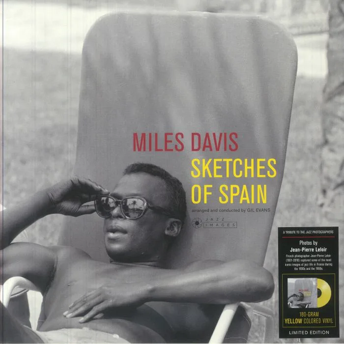 Лицевая сторона обложки — Miles DAVIS — Sketches Of Spain (reissue)