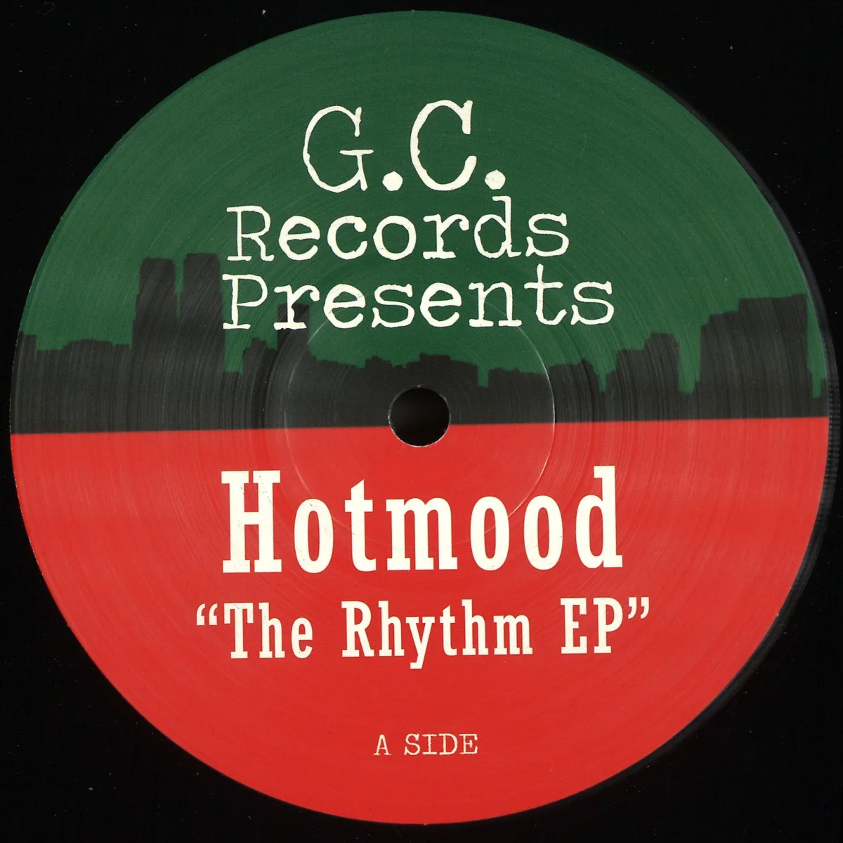 Лицевая сторона обложки — Hotmood — The Rhythm EP