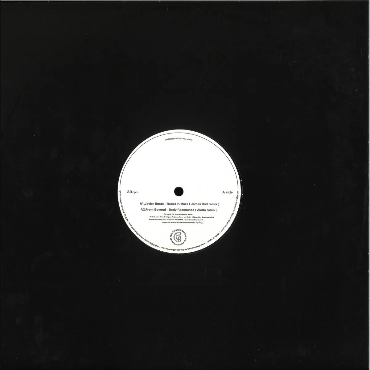 Back cover — Various — The Best Remixes of Golden Soul