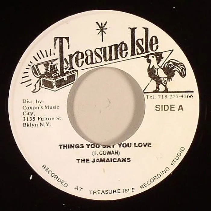 The JAMAICANS / THE THREE TOPS — Things You Say You Love