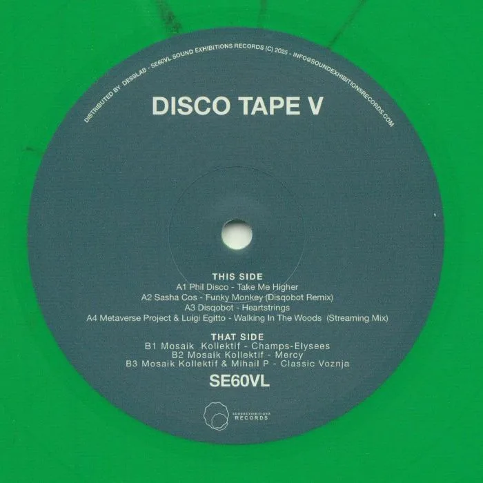 Лицевая сторона обложки — VARIOUS — Disco Tape 5
