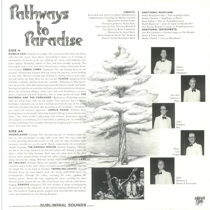 Back cover — IXTAHUELE — Pathways To Paradise