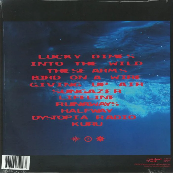 Back cover — The TEMPER TRAP — Sungazer