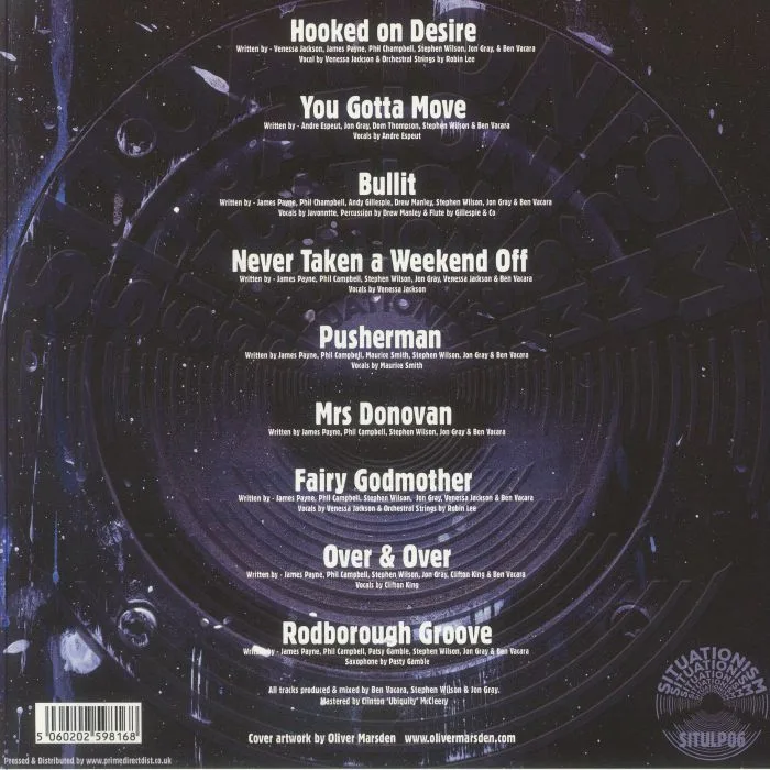 Back cover — SITUATION — Audio Proxemics