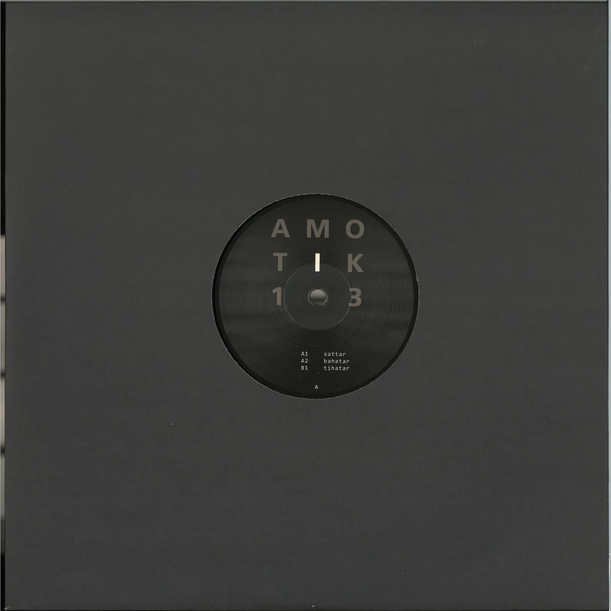 Back cover — Amotik — Amotik 013