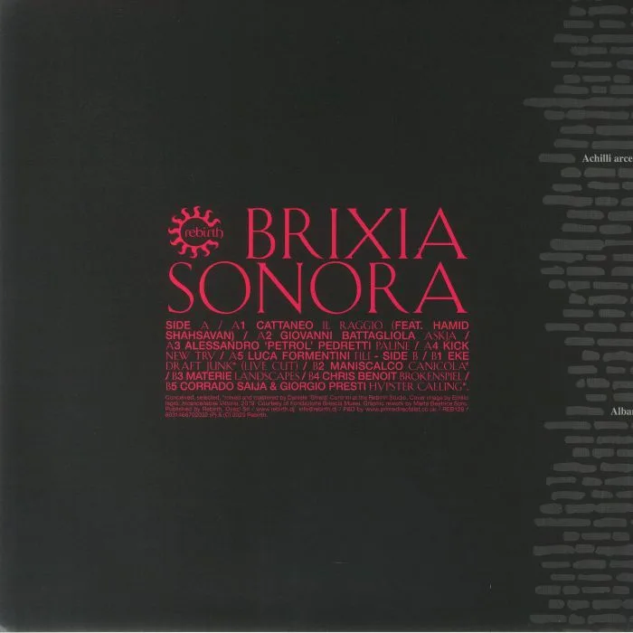 Обратная сторона обложки — VARIOUS — Brixia Sonora